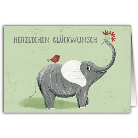  | Herzlichen Glückwunsch (Strukturkarton mit Lack-Effekten)