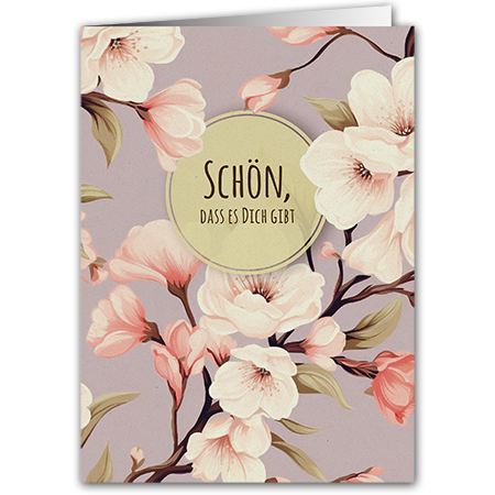 Schön, dass es Dich gibt | Schön, dass es Dich gibt (Zuckerrohrkarton)