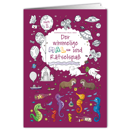 Der wimmelige Mal- und Rätselspaß - Heft 2 | Der wimmelige Mal- und Rätselspaß - Heft 2