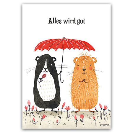 Alles wird gut | Alles wird gut (Strukturkarton mit Lack-Effekten)