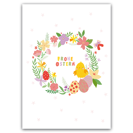 FROHE OSTERN  | Frohe Ostern (Strukturkarton mit Lack-Effekten) 