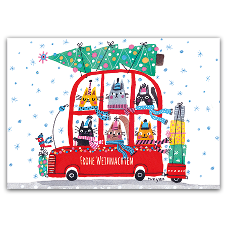 Frohe Weihnachten | Frohe Weihnachten (Strukturkarton mit Lack-Effekten)
