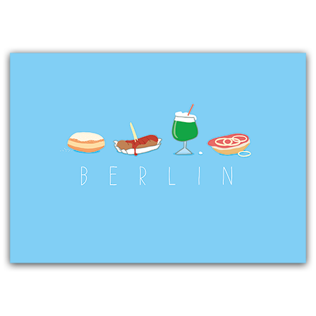 Berlin  Klassiker der Berliner Küche (Strukturkarton mit Lack-Effekten)