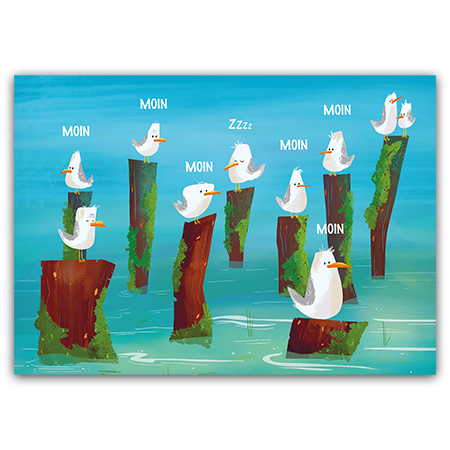 Moin | Moin (Strukturkarton mit Lack-Effekten)