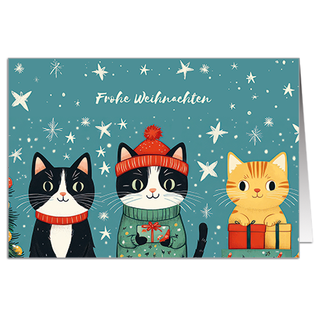 Frohe Weihnachten | Frohe Weihnachten (Strukturkarton mit Lack-Effekten)