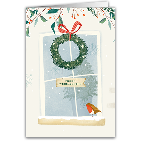 Frohe Weihnachten | Frohe Weihnachten (Strukturkarton mit Lack-Effekten)