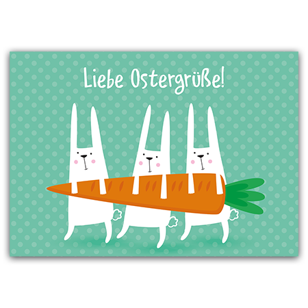 Liebe Ostergrüße! | Liebe Ostergrüße! (Strukturkarton mit Lack-Effekten)