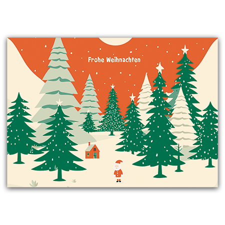 Frohe Weihnachten | Frohe Weihnachten (Strukturkarton mit Lack-Effekten)