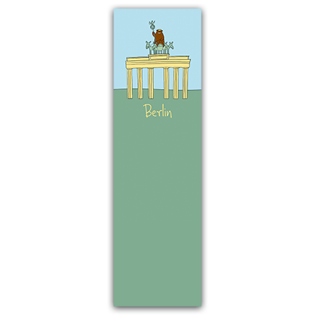 Berlin  Berlin, Brandenburger Tor (Strukturkarton mit Lack-Effekten)