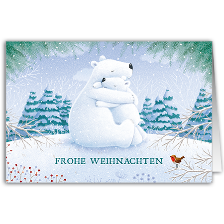 Frohe Weihnachten | Frohe Weihnachten (Strukturkarton mit Lack-Effekten)