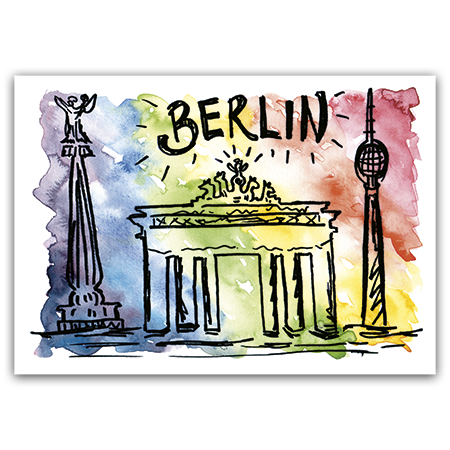   Berlin (Strukturkarton mit Lack-Effekten)