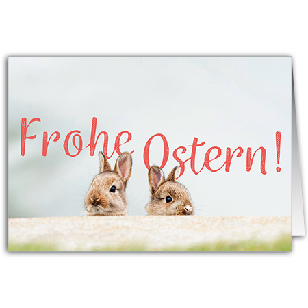   Frohe Ostern! (Strukturkarton)