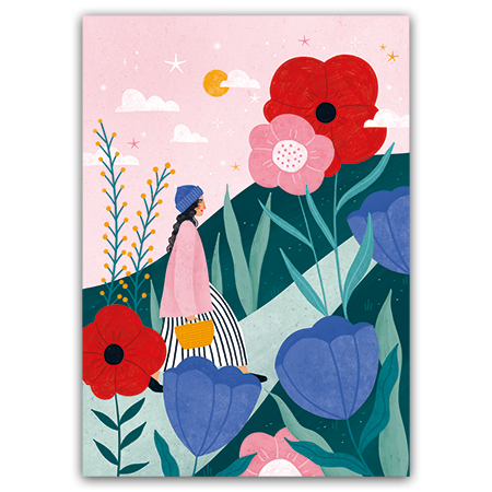  | Der Weg ist das Ziel (Strukturkarton mit Lack-Effekten)