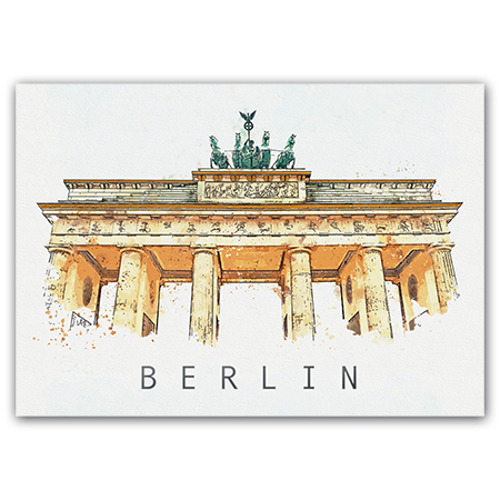 BERLIN  Berlin, Brandenburger Tor (mit Metallic-Effekten)