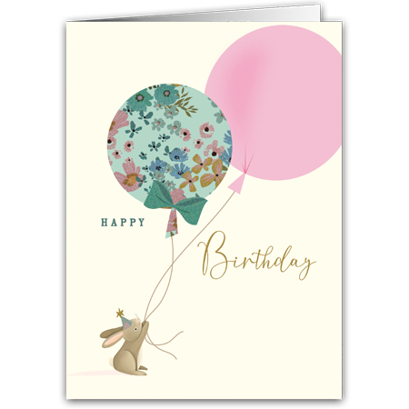 Happy Birthday | Happy Birthday (Strukturkarton mit Glimmerlack)