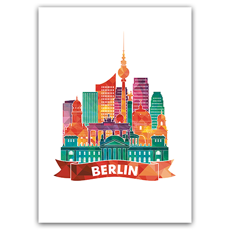 Berlin  Berlin Potpourri (Strukturkarton mit Lack-Effekten)