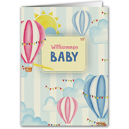 Willkommen Baby | Willkommen Baby (Zuckerrohrkarton)