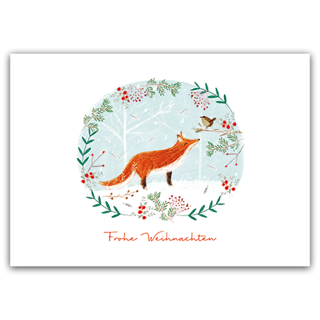 Frohe Weihnachten | Frohe Weihnachten (Strukturkarton)