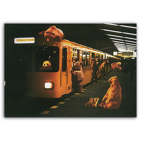   Bären in der U-Bahn (BB6)