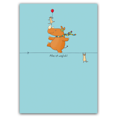 Alles ist möglich! | Alles ist möglich! (Strukturkarton mit Lack-Effekten)