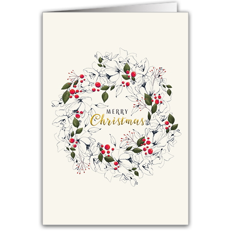 Merry Christmas | Merry Christmas (mit Hoch- und Folienprägung)