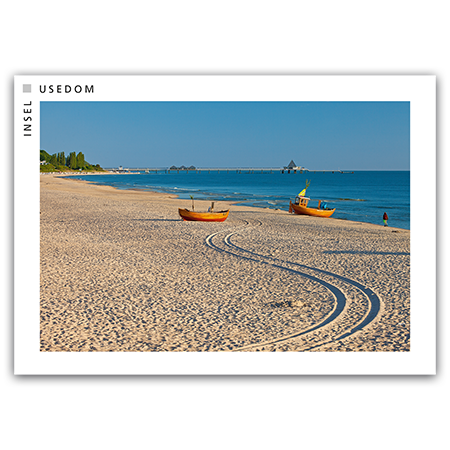 Insel Usedom | Blick auf die Seebrücke Heringsdorf