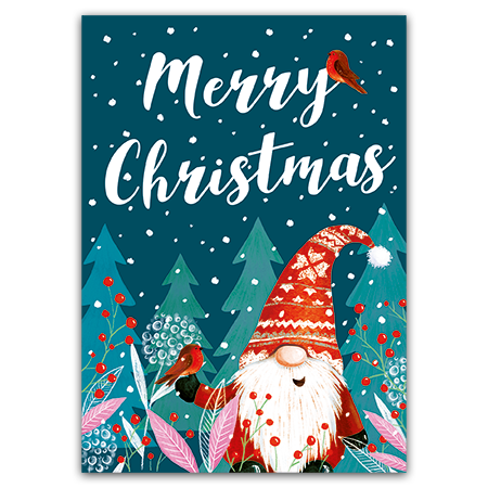 Merry Christmas | Merry Christmas (Strukturkarton mit Lack-Effekten)