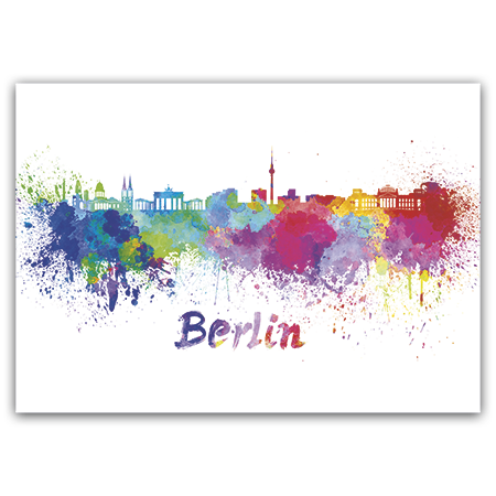 Berlin | Berlin (Strukturkarton mit Lack-Effekten)