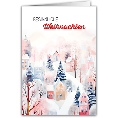 Besinnliche Weihnachten | Besinnliche Weihnachten (Strukturkarton)