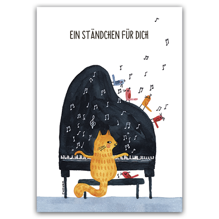  | Ein Ständchen für Dich (Strukturkarton mit Lack-Effekten)