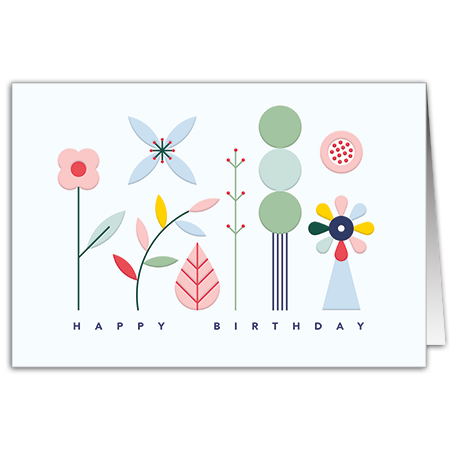 Happy Birthday | Happy Birthday (Hochprägung mit Lack-Effekten)