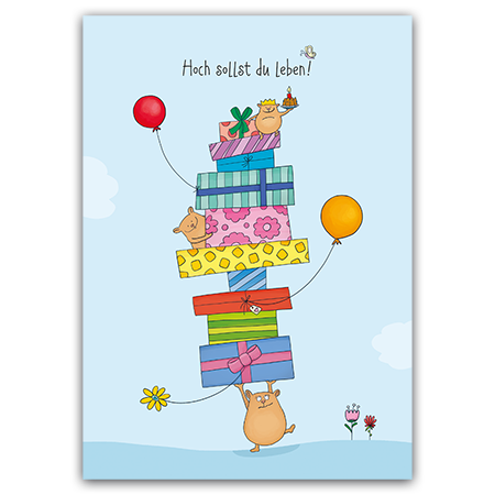 Hoch sollst du leben! | Hoch sollst du leben! (Strukturkarton mit Lack-Effekten)