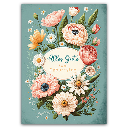 Alles Gute zum Geburtstag | Alles Gute zum Geburtstag (Strukturkarton)  