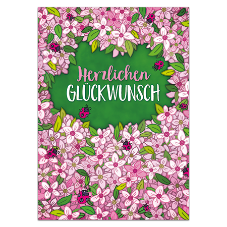 Herzlichen Glückwunsch | Herzlichen Glückwunsch (Strukturkarton mit Lack-Effekten)