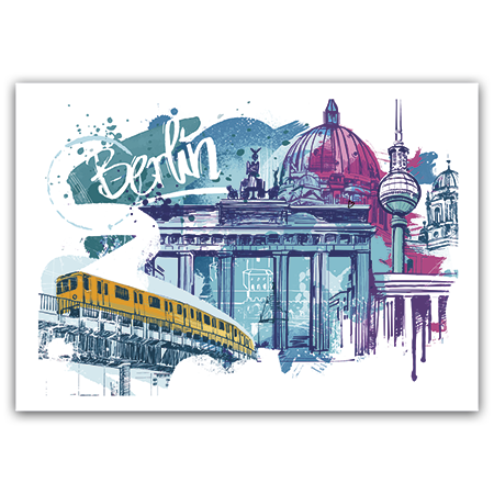 Berlin | Berlin (Strukturkarton mit Lack-Effekten)
