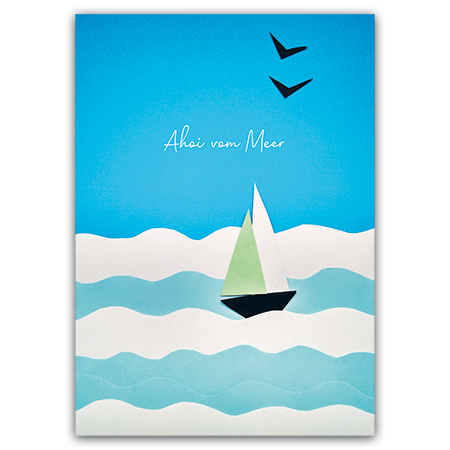 Ahoi vom Meer | Ahoi vom Meer (Strukturkarton mit Lack-Effekten)