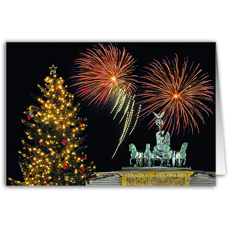  | Berlin, Silvesterfeuerwerk am Brandenburger Tor