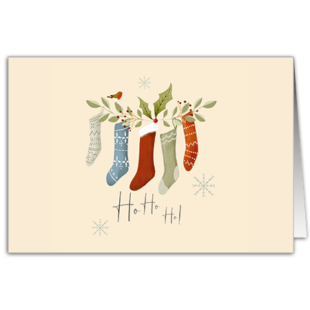 Ho Ho Ho! | Ho, ho, ho! (Strukturkarton mit Lack-Effekten)