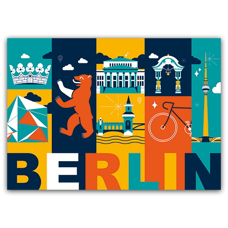 Berlin | Berlin (Strukturkarton mit Lack-Effekten)