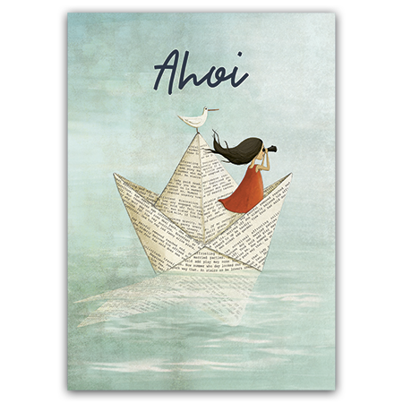 Ahoi  Ahoi (Strukturkarton mit Lack-Effekten)