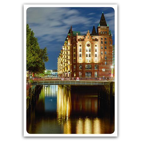  | Hamburg, Lagerhaus am Brooktorkai (Strukturkarton)