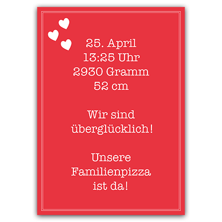 Wir sind überglücklich unsere familienpizza ist da | Familienpizza