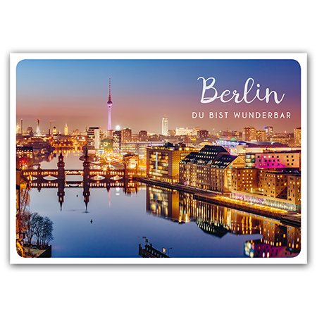 Berlin du bist wunderbar  Wunderbares Berlin (Strukturkarton)