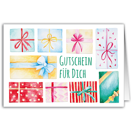 Gutschein für dich | Gutschein für dich (Hochprägung mit Lack-Effekten)