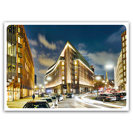  | Hamburg, Chilehaus (Strukturkarton)
