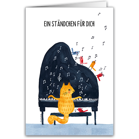  | Ein Ständchen für Dich (Strukturkarton mit Lack-Effekten)