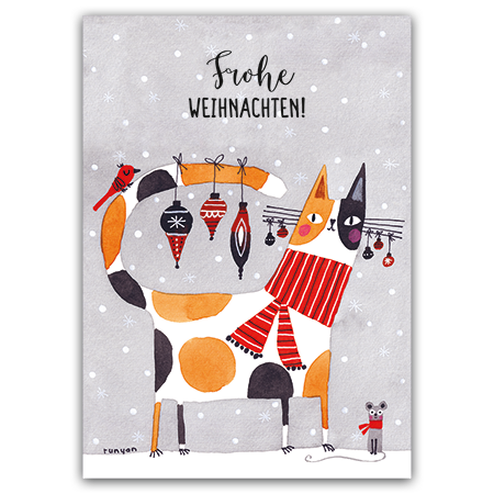 Frohe Weihnachten! | Frohe Weihnachten! (Strukturkarton mit Lack-Effekten)