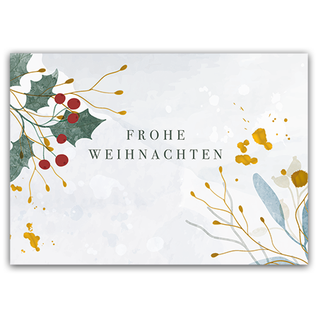  | Frohe Weihnachten (mit Metallic-Effekten)