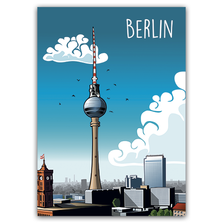 Berlin | Berlin (Strukturkarton mit Lack-Effekten)
