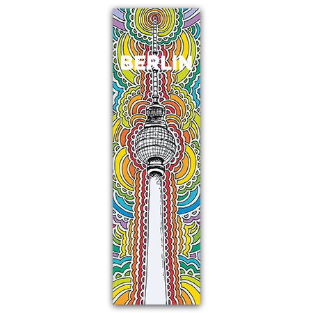Berlin | Berliner Fersehturm (Strukturkarton mit Lack-Effekten)